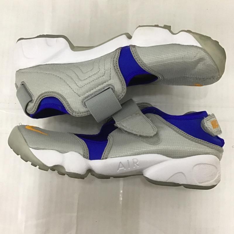ナイキ NIKE スニーカー スニーカー CJ7552-061 WMNS AIR RIFT 28cm 28.0cm ロゴ、文字 銀 / シルバー / X 青 / ブルー / X 橙 / オレンジ /  メンズ USED 古着 中古 10101950