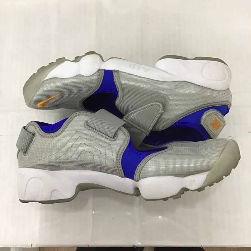 ナイキ NIKE スニーカー スニーカー CJ7552-061 WMNS AIR RIFT 28cm 28.0cm ロゴ、文字 銀 / シルバー / X 青 / ブルー / X 橙 / オレンジ /  メンズ USED 古着 中古 10101950