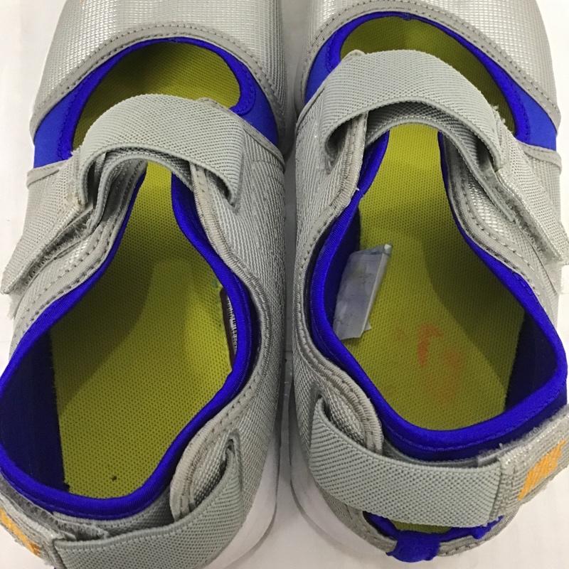 ナイキ NIKE スニーカー スニーカー CJ7552-061 WMNS AIR RIFT 28cm 28.0cm ロゴ、文字 銀 / シルバー / X 青 / ブルー / X 橙 / オレンジ /  メンズ USED 古着 中古 10101950