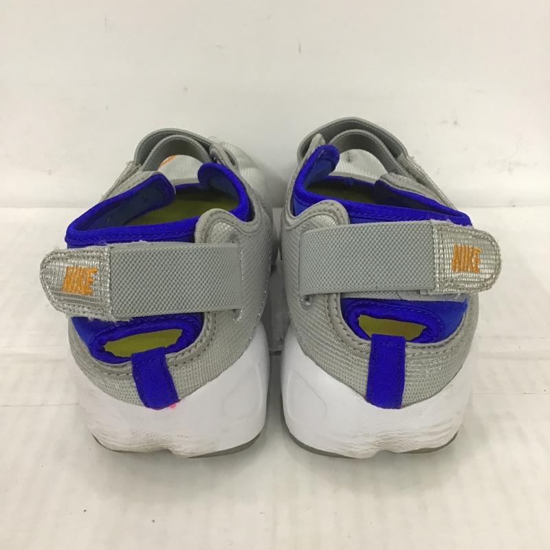 ナイキ NIKE スニーカー スニーカー CJ7552-061 WMNS AIR RIFT 28cm 28.0cm ロゴ、文字 銀 / シルバー / X 青 / ブルー / X 橙 / オレンジ /  メンズ USED 古着 中古 10101950