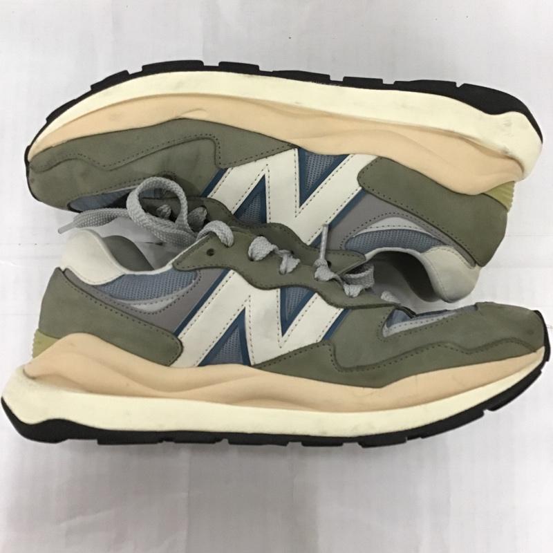 ニューバランス New Balance スニーカー スニーカー M5740LLG 27.5cm 27.5cm ロゴ、文字 灰 / グレー / X ベージュ / ベージュ / X 白 / ホワイト /  メンズ USED 古着 中古 10101954