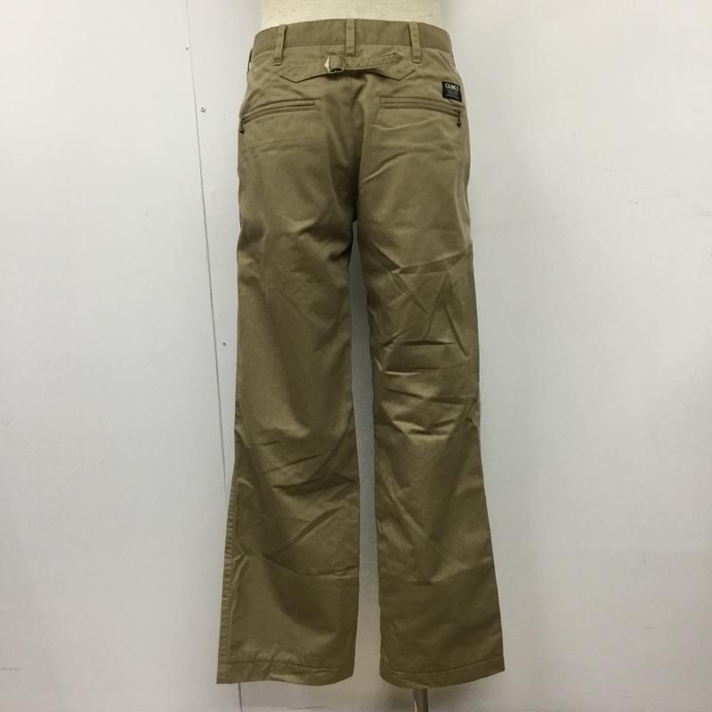 クラクト CLUCT パンツ チノパン カジュアルパンツ ストレートパンツ チノパン ワイドパンツ 無地 ベージュ / ベージュ /  メンズ USED 古着 中古 10101991