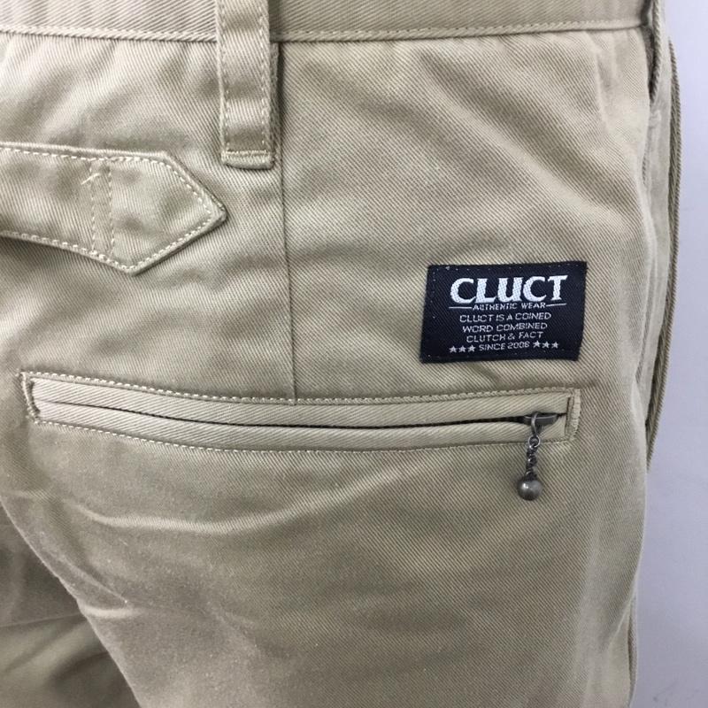 クラクト CLUCT パンツ チノパン カジュアルパンツ ストレートパンツ チノパン ワイドパンツ 無地 ベージュ / ベージュ /  メンズ USED 古着 中古 10101991