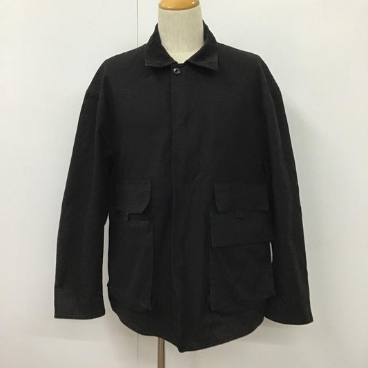 サンディニスタ Sandinista ジャケット、上着 ジャンパー、ブルゾン L 無地 黒 / ブラック /  メンズ USED 古着 中古 10102004