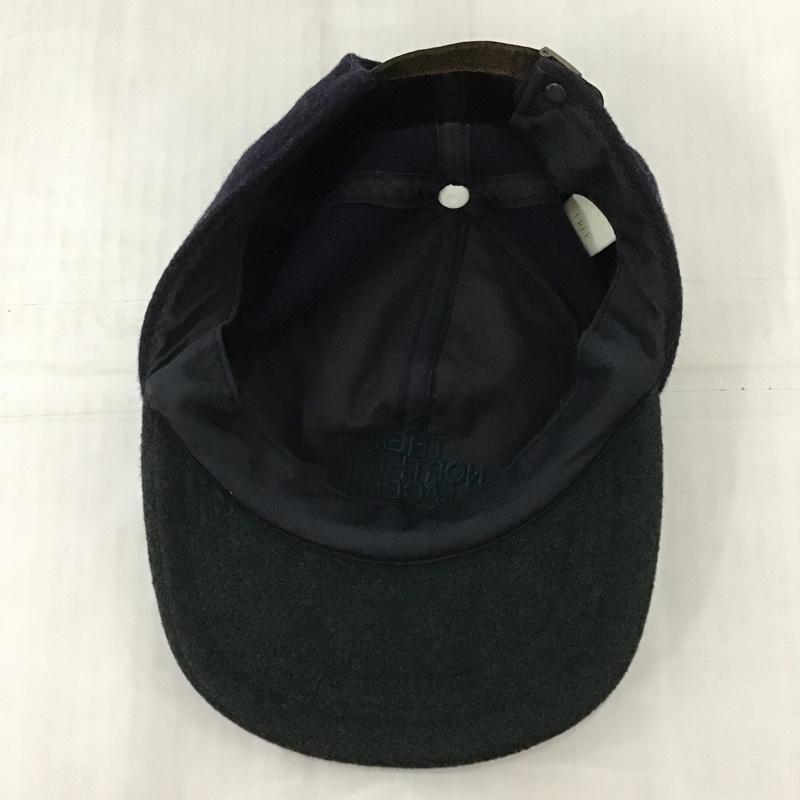 ザノースフェイス THE NORTH FACE 帽子 キャップ NN-9082 FREE ロゴ、文字 緑 / グリーン / X 紺 / ネイビー /  メンズ USED 古着 中古 10102007
