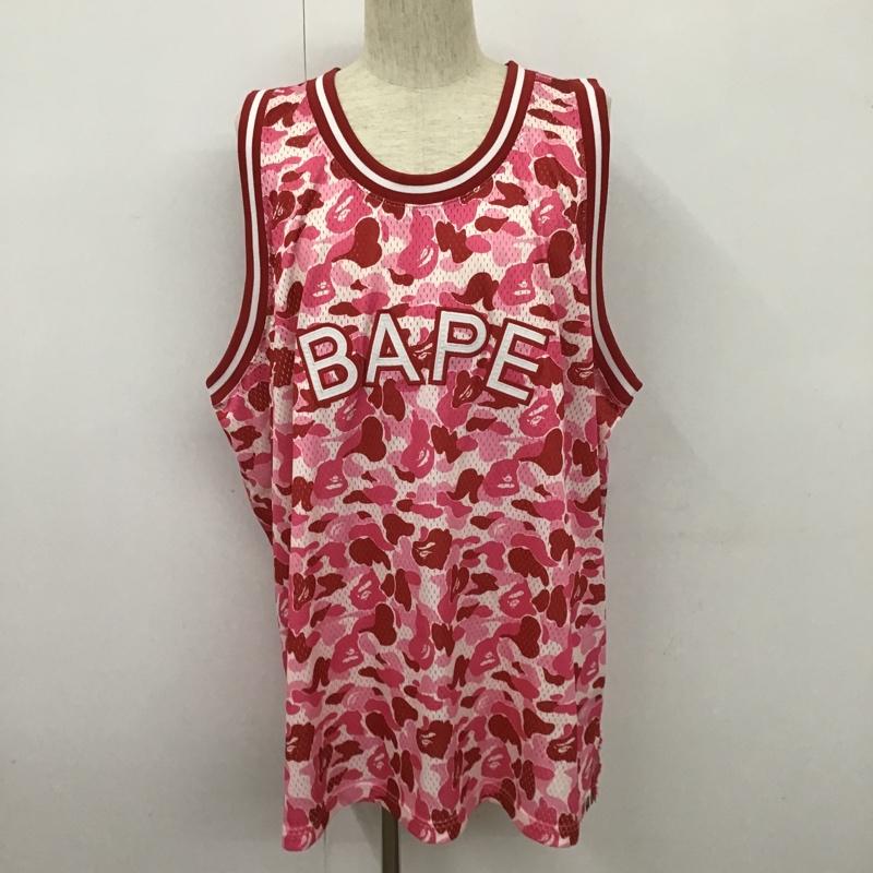 アベイシングエイプ A BATHING APE タンクトップ タンクトップ 001VTJ801001M ABC CAMO BASKETBALL TANK TOP 4L 総柄 マルチカラー / マルチカラー /  メンズ USED 古着 中古 10102012