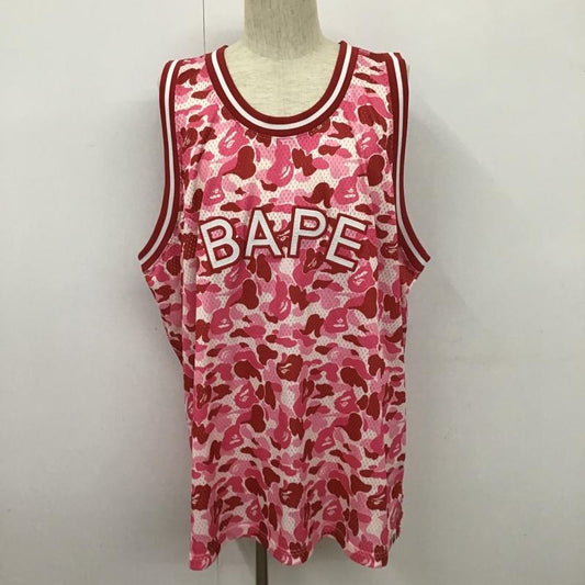 アベイシングエイプ A BATHING APE タンクトップ タンクトップ 001VTJ801001M ABC CAMO BASKETBALL TANK TOP 4L 総柄 マルチカラー / マルチカラー /  メンズ USED 古着 中古 10102012