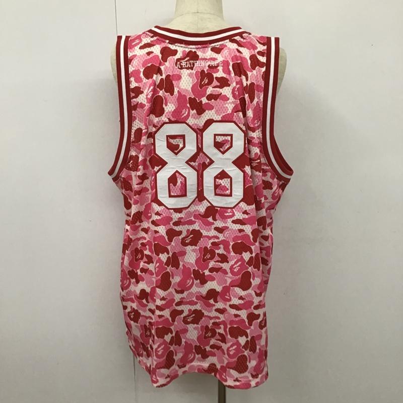 アベイシングエイプ A BATHING APE タンクトップ タンクトップ 001VTJ801001M ABC CAMO BASKETBALL TANK TOP 4L 総柄 マルチカラー / マルチカラー /  メンズ USED 古着 中古 10102012