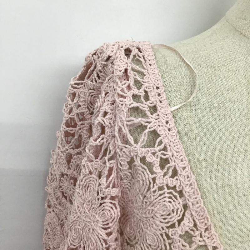 ザラ ZARA カットソー 長袖 長袖カットソー ワイドネックロングスリーブカットソー ショート丈カットソー M 無地 桃 / ピンク /  レディース USED 古着 中古 10102026