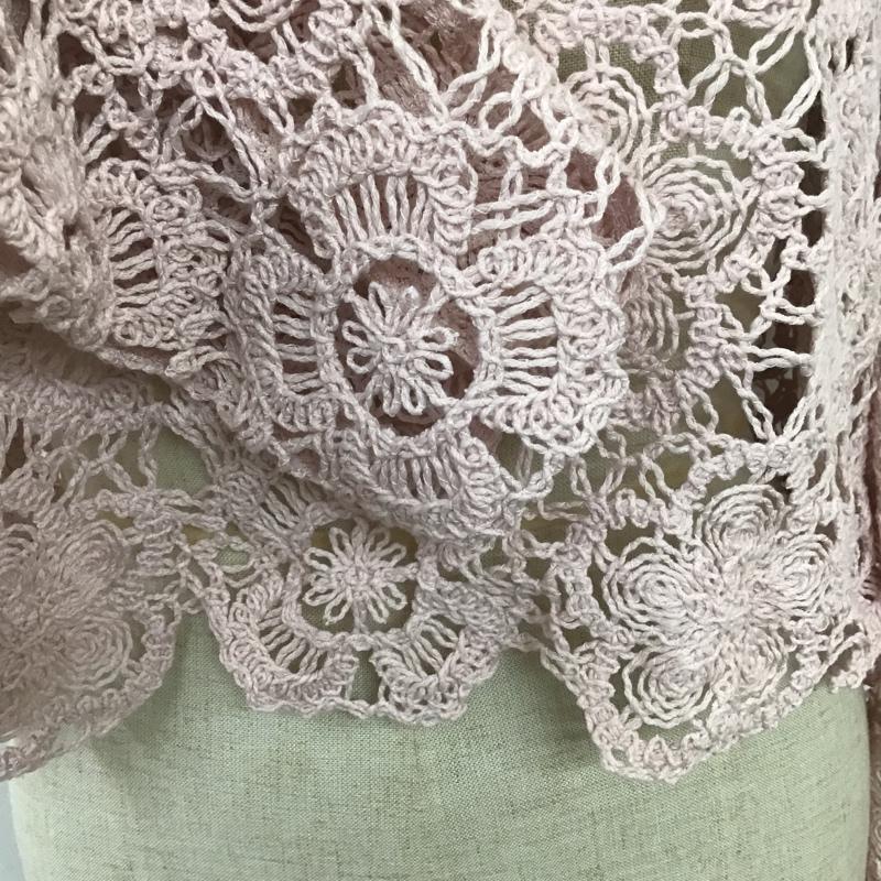 ザラ ZARA カットソー 長袖 長袖カットソー ワイドネックロングスリーブカットソー ショート丈カットソー M 無地 桃 / ピンク /  レディース USED 古着 中古 10102026