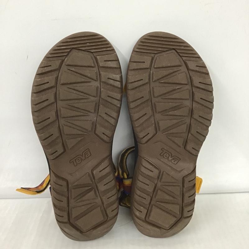 テバ Teva サンダル サンダル 1019234 HURRICANE XLT2 27cm 箱有 27.0cm ロゴ、文字 黒 / ブラック / X 茶 / ブラウン / X 青 / ブルー / X 橙 / オレンジ / X 黄 / イエロー /  メンズ USED 古着 中古 10102046