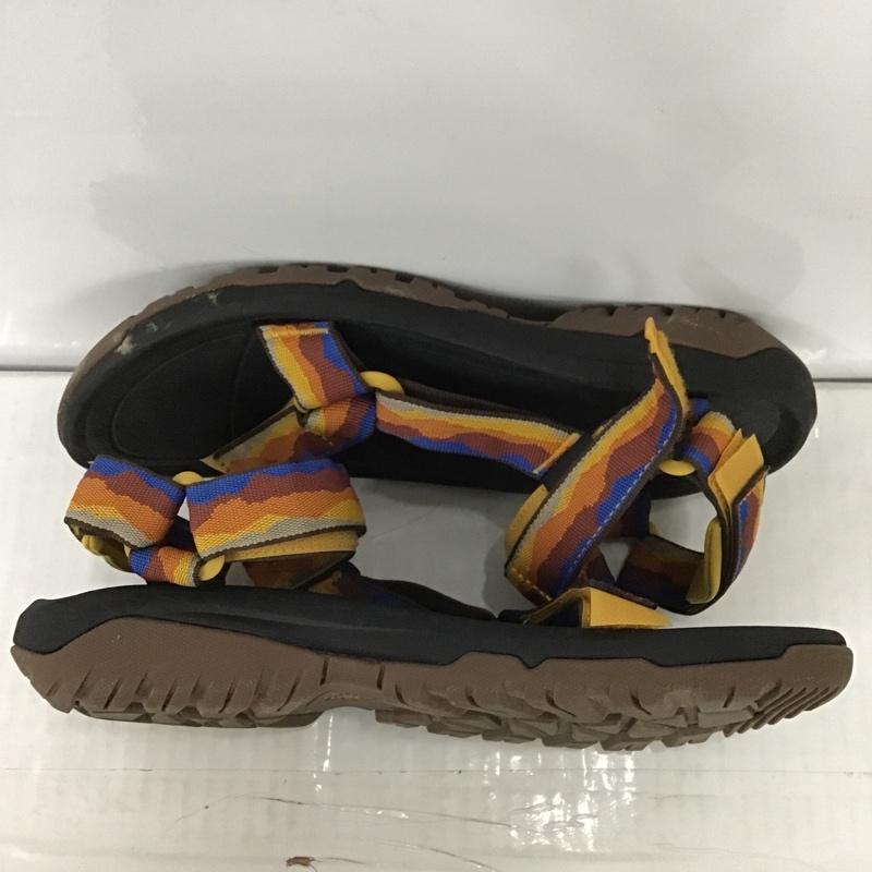 テバ Teva サンダル サンダル 1019234 HURRICANE XLT2 27cm 箱有 27.0cm ロゴ、文字 黒 / ブラック / X 茶 / ブラウン / X 青 / ブルー / X 橙 / オレンジ / X 黄 / イエロー /  メンズ USED 古着 中古 10102046