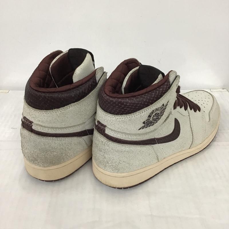 ナイキ NIKE スニーカー スニーカー DO7097-100 AIR JORDAN 1 RETRO HIGH OG SP 28cm 箱有 A Ma Maniere 28.0cm ロゴ、文字 えんじ / ワインレッド / X 灰 / グレー /  メンズ USED 古着 中古 10102060