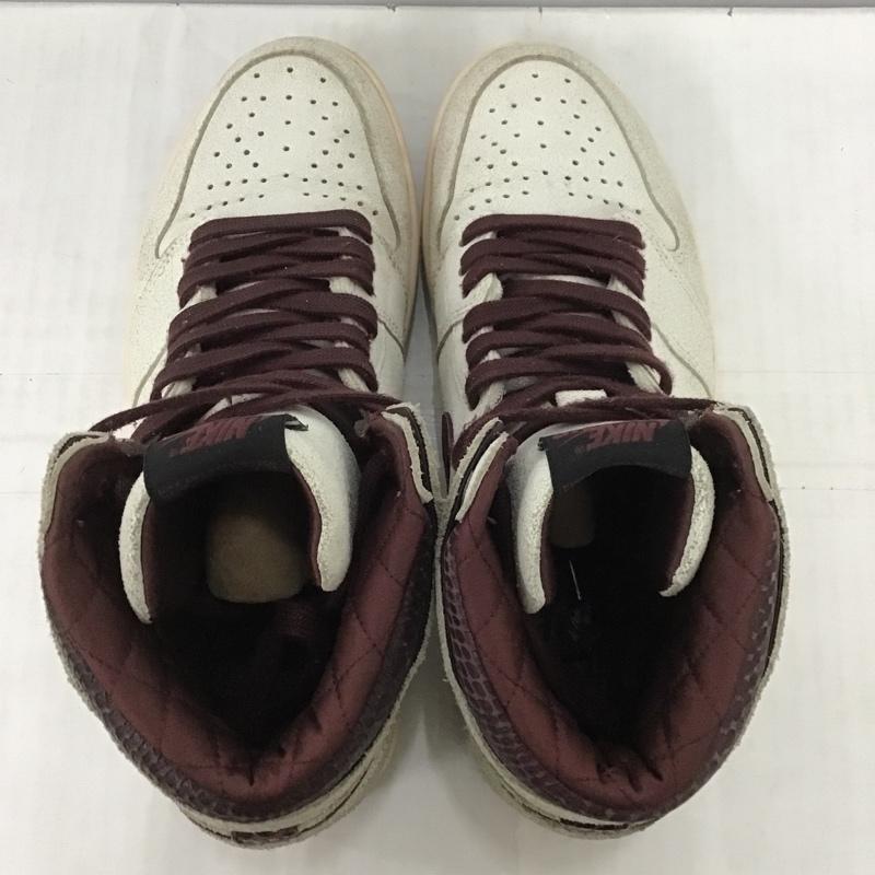 ナイキ NIKE スニーカー スニーカー DO7097-100 AIR JORDAN 1 RETRO HIGH OG SP 28cm 箱有 A Ma Maniere 28.0cm ロゴ、文字 えんじ / ワインレッド / X 灰 / グレー /  メンズ USED 古着 中古 10102060