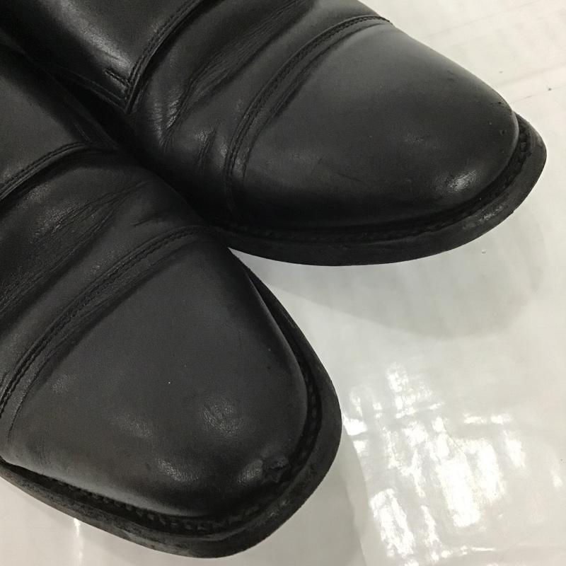 スコッチグレイン SCOTCH GRAIN 革靴 革靴 R1812 ダブルモンク 撥水レザー 25 1/2 25.5cm 無地 黒 / ブラック /  メンズ USED 古着 中古 10102067