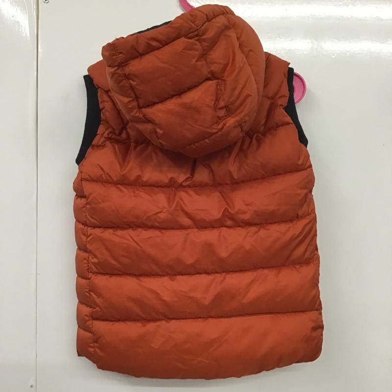 ザラ ZARA ベスト ベスト ダウンベスト ノースリーブカットソー ジップアップジャケット 無地 橙 / オレンジ /  ボーイズ USED 古着 中古 10102077