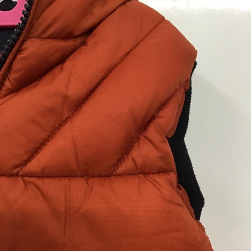 ザラ ZARA ベスト ベスト ダウンベスト ノースリーブカットソー ジップアップジャケット 無地 橙 / オレンジ /  ボーイズ USED 古着 中古 10102077
