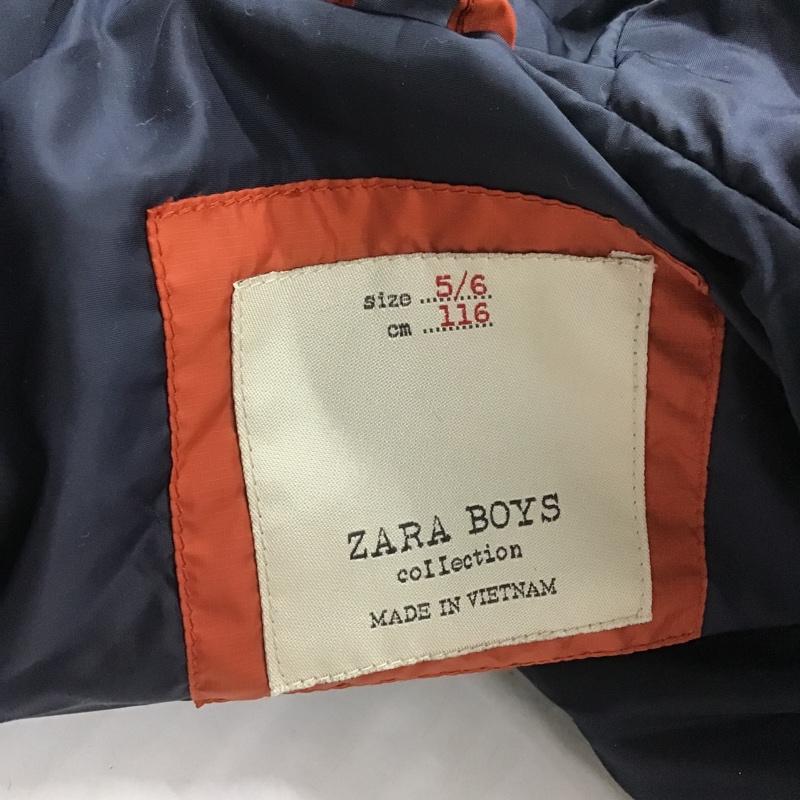ザラ ZARA ベスト ベスト ダウンベスト ノースリーブカットソー ジップアップジャケット 無地 橙 / オレンジ /  ボーイズ USED 古着 中古 10102077