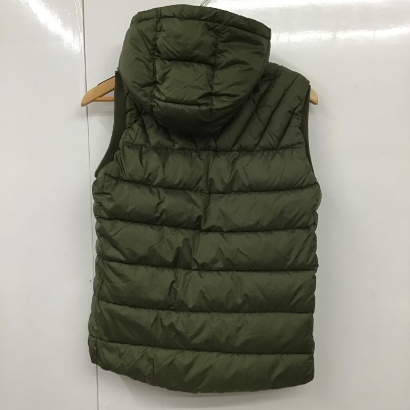 ザラ ZARA ベスト ベスト ダウンベスト ノースリーブカットソー ジップアップジャケット 無地 カーキ / カーキ /  ボーイズ USED 古着 中古 10102078