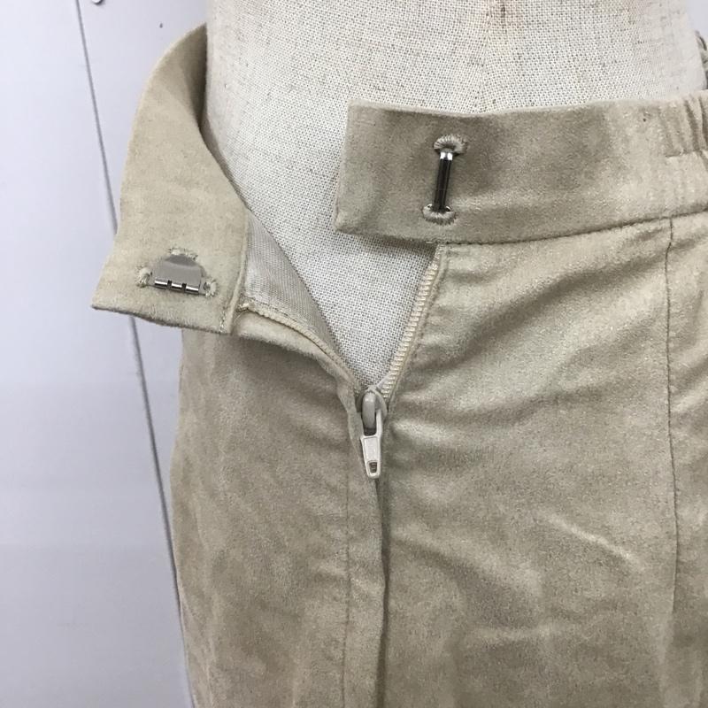 ローリーズファーム LOWRYS FARM スカート ロングスカート LF521050AD ロングスカート フレアスカート マーメイドスカート M 無地 ベージュ / ベージュ /  レディース USED 古着 中古 10102100