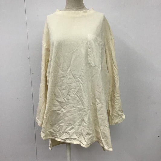 サマンサモスモス Samansa Mos2 カットソー 長袖 CLC-1607757 トップス カットソー 長袖カットソー クルーネックカットソー FREE 無地 オフホワイト / オフホワイト /  レディース USED 古着 中古 10102115