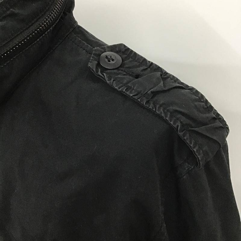アルファインダストリー Alpha Industries ジャケット、上着 ジャケット、ブレザー 20504-001 ミリタリー L 無地 黒 / ブラック /  メンズ USED 古着 中古 10102153