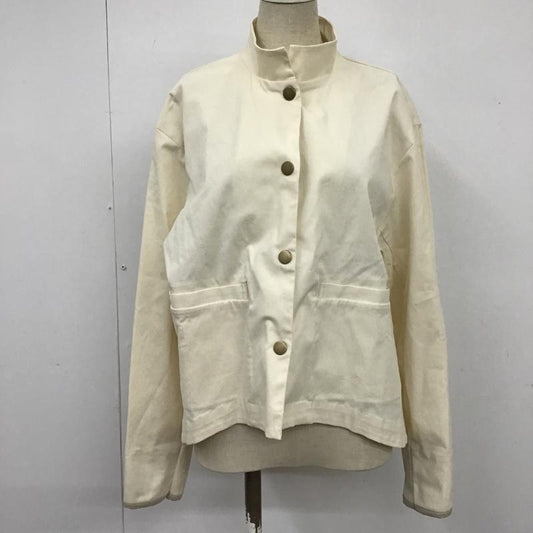 セレクトモカ select MOCA ジャケット、上着 ジャンパー、ブルゾン 10007290-1 スタンドカラージャケット 長袖ジャケット カジュアルジャケット FREE 無地 白 / ホワイト /  レディース USED 古着 中古 10102154