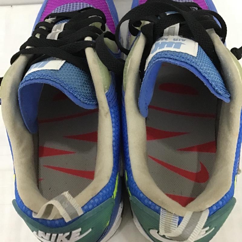 ナイキ NIKE スニーカー スニーカー CQ2289-400 AIR MAX 90 UNDFTD 26cm 箱有 26.0cm ロゴ、文字 青 / ブルー / X 紫 / パープル / X 黄 / イエロー /  メンズ USED 古着 中古 10102175