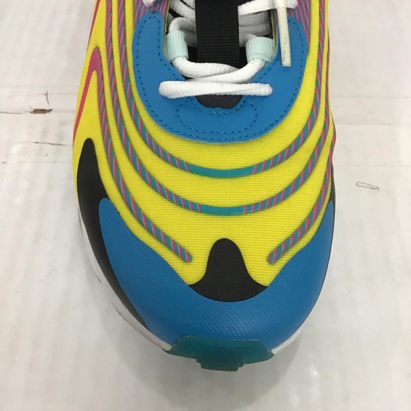ナイキ NIKE スニーカー スニーカー CD0113-400 AIR MAX 270 REACT ENG 27.5cm 箱有 27.5cm ロゴ、文字 白 / ホワイト / X 黒 / ブラック / X 青 / ブルー / X 桃 / ピンク / X 黄 / イエロー /  メンズ USED 古着 中古 10102176