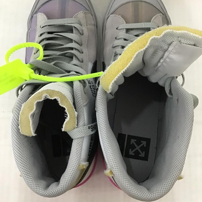ナイキ NIKE スニーカー スニーカー AA3832-002 THE 10 NIKE BLAZER MID OFF-WHITE 27cm 箱有 27.0cm メンズ USED 古着 中古 10102177