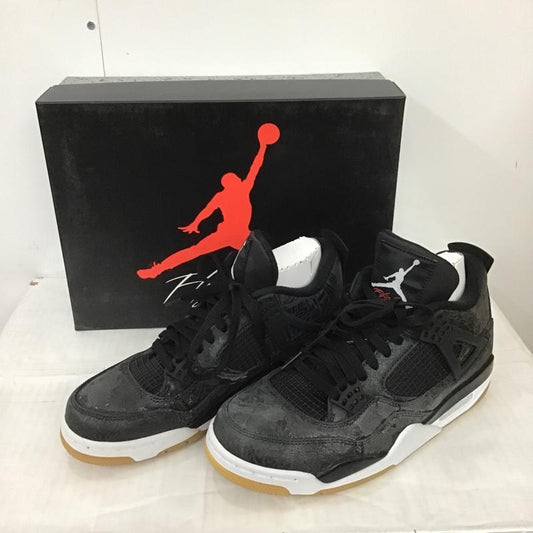 ナイキ NIKE スニーカー スニーカー CI1184-001 AIR JORDAN 4 RETRO SE 26.5cm 箱有 26.5cm ワンポイント 黒 / ブラック / X 白 / ホワイト /  メンズ USED 古着 中古 10102184