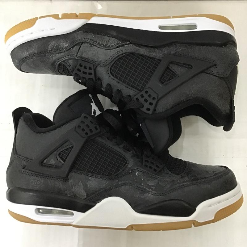 ナイキ NIKE スニーカー スニーカー CI1184-001 AIR JORDAN 4 RETRO SE 26.5cm 箱有 26.5cm ワンポイント 黒 / ブラック / X 白 / ホワイト /  メンズ USED 古着 中古 10102184