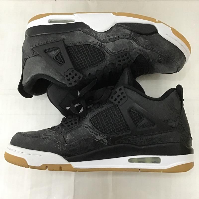 ナイキ NIKE スニーカー スニーカー CI1184-001 AIR JORDAN 4 RETRO SE 26.5cm 箱有 26.5cm ワンポイント 黒 / ブラック / X 白 / ホワイト /  メンズ USED 古着 中古 10102184