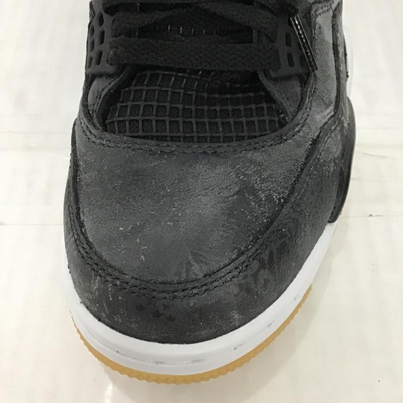 ナイキ NIKE スニーカー スニーカー CI1184-001 AIR JORDAN 4 RETRO SE 26.5cm 箱有 26.5cm ワンポイント 黒 / ブラック / X 白 / ホワイト /  メンズ USED 古着 中古 10102184