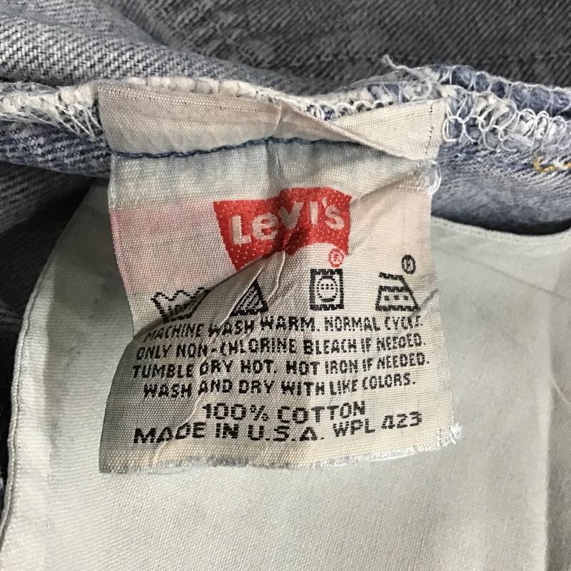 リーバイス Levi's パンツ デニム、ジーンズ 501-0118 W38 L34 501 USA製 38インチ 無地 青 / ブルー /  メンズ USED 古着 中古 10102191