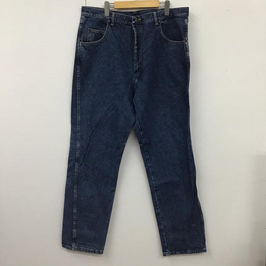 ラングラー Wrangler パンツ デニム、ジーンズ 35001AI RUGGED WEAR RELAXED FIT 40×34 無地 インディゴ / インディゴ /  メンズ USED 古着 中古 10102193