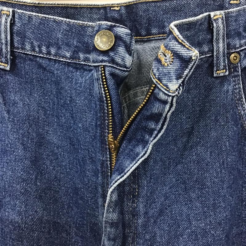 ラングラー Wrangler パンツ デニム、ジーンズ 35001AI RUGGED WEAR RELAXED FIT 40×34 無地 インディゴ / インディゴ /  メンズ USED 古着 中古 10102193