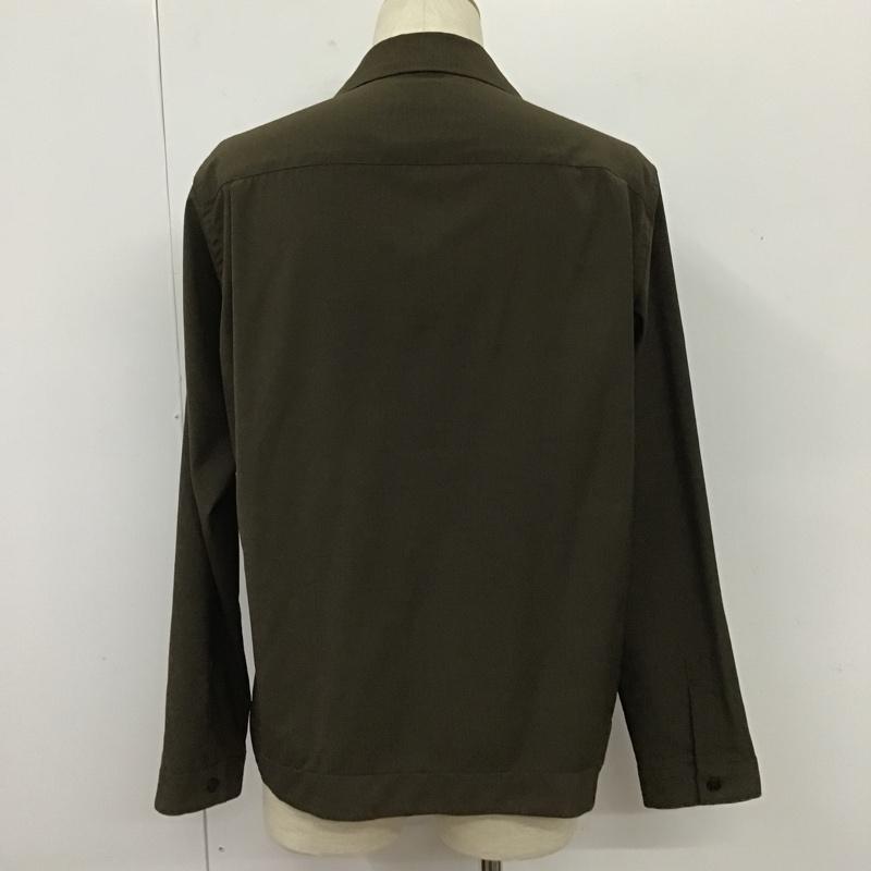 ユナイテッドアローズグリーンレーベルリラクシング UNITED ARROWS green label relaxing シャツ、ブラウス 長袖 3225-139-2364 トラッカージャケット M 無地 カーキ / カーキ /  メンズ USED 古着 中古 10102195