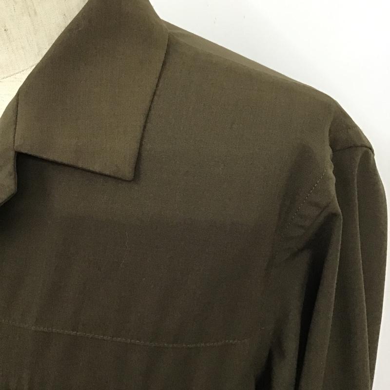 ユナイテッドアローズグリーンレーベルリラクシング UNITED ARROWS green label relaxing シャツ、ブラウス 長袖 3225-139-2364 トラッカージャケット M 無地 カーキ / カーキ /  メンズ USED 古着 中古 10102195
