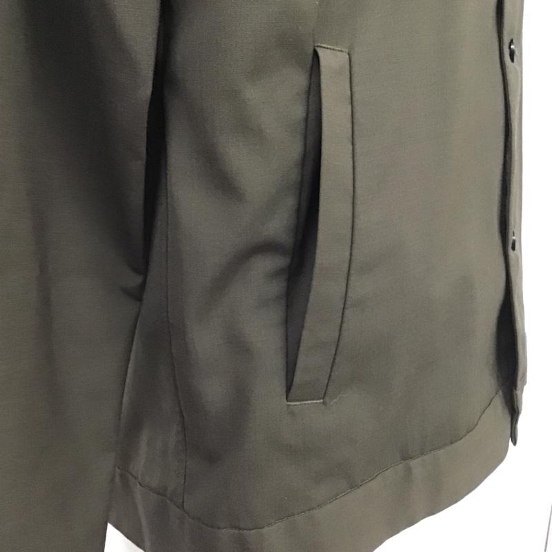 ユナイテッドアローズグリーンレーベルリラクシング UNITED ARROWS green label relaxing シャツ、ブラウス 長袖 3225-139-2364 トラッカージャケット M 無地 カーキ / カーキ /  メンズ USED 古着 中古 10102195