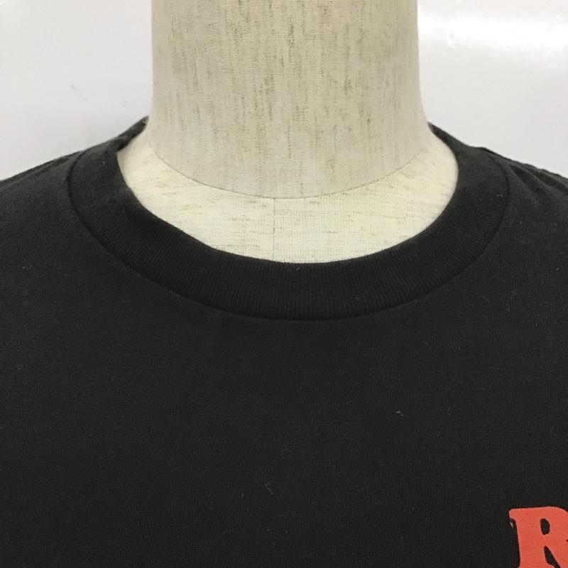 エロスティカ EROSTiKA Tシャツ 半袖 RAW バックプリント XL ロゴ、文字 黒 / ブラック /  メンズ USED 古着 中古 10102198