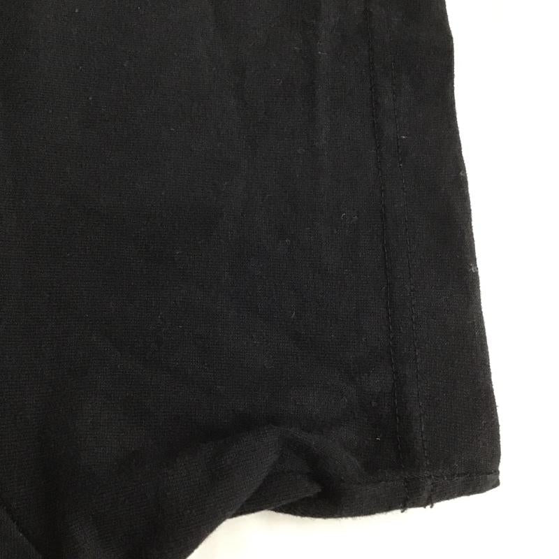 エロスティカ EROSTiKA Tシャツ 半袖 RAW クルーネック プリント XL ロゴ、文字 黒 / ブラック /  メンズ USED 古着 中古 10102203