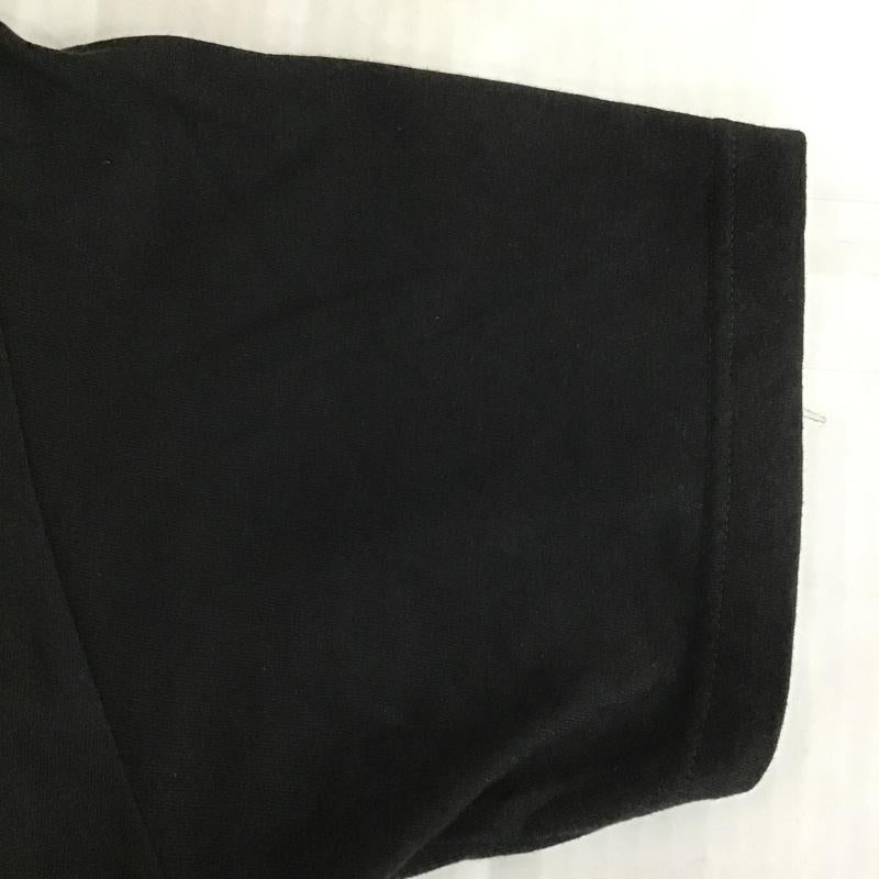 エロスティカ EROSTiKA Tシャツ 半袖 RAW バックプリント クルーネック XL ロゴ、文字 黒 / ブラック /  メンズ USED 古着 中古 10102206