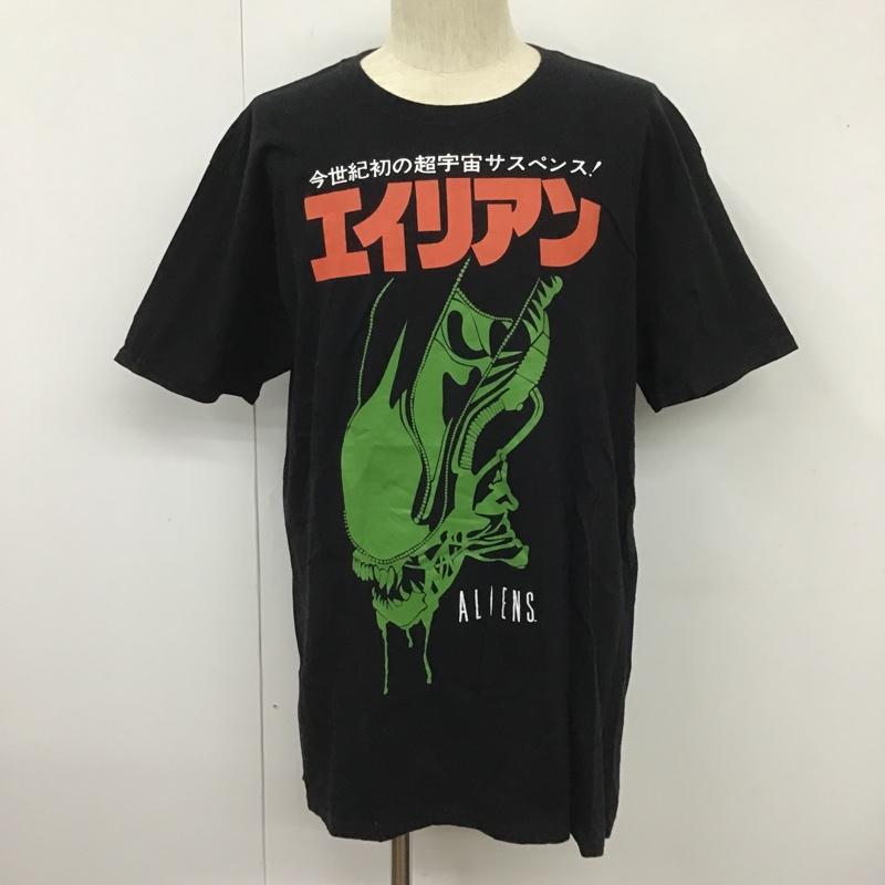 古着 USED Tシャツ 半袖 エイリアン 映画 XL プリント 黒 / ブラック /  メンズ USED 古着 中古 10102207