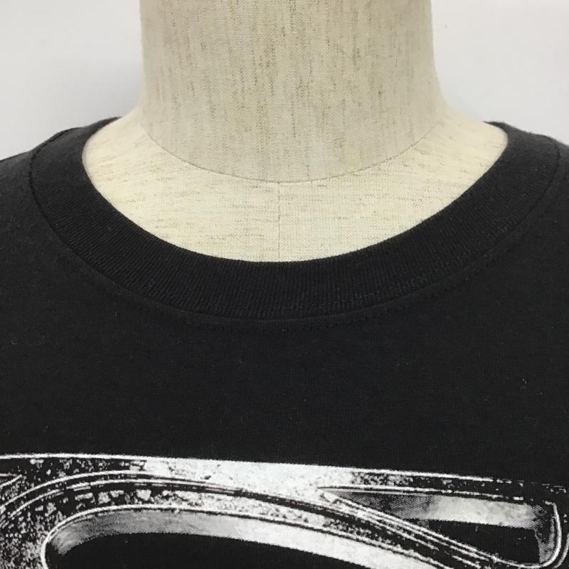 古着 USED Tシャツ 半袖 スーパーマン XL プリント 黒 / ブラック /  メンズ USED 古着 中古 10102208