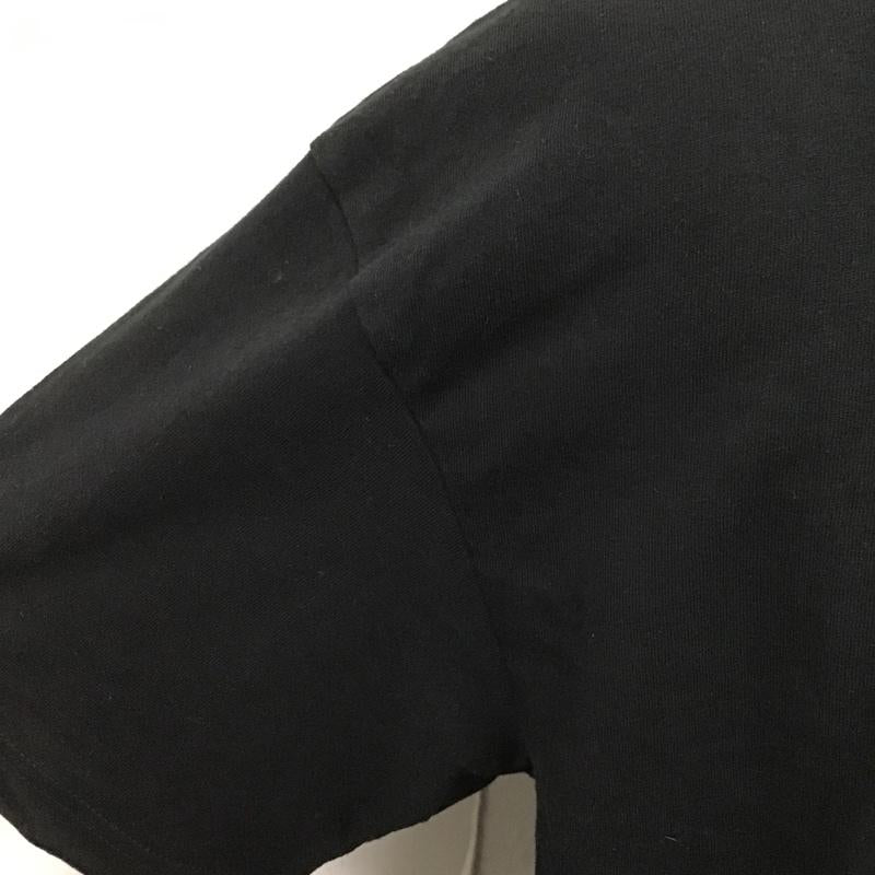 エロスティカ EROSTiKA Tシャツ 半袖 CURSED クルーネック XL プリント 黒 / ブラック /  メンズ USED 古着 中古 10102217