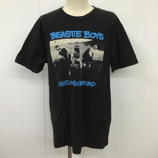古着 USED Tシャツ 半袖 BEASTIE BOYS バンドT MUSIC TEE XL プリント 黒 / ブラック /  メンズ USED 古着 中古 10102224