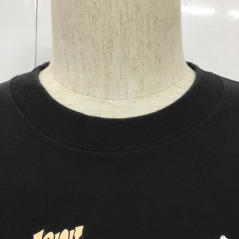 エロスティカ EROSTiKA Tシャツ 半袖 Rat Fink King of Junk Yard クルーネック XL プリント 黒 / ブラック /  メンズ USED 古着 中古 10102225