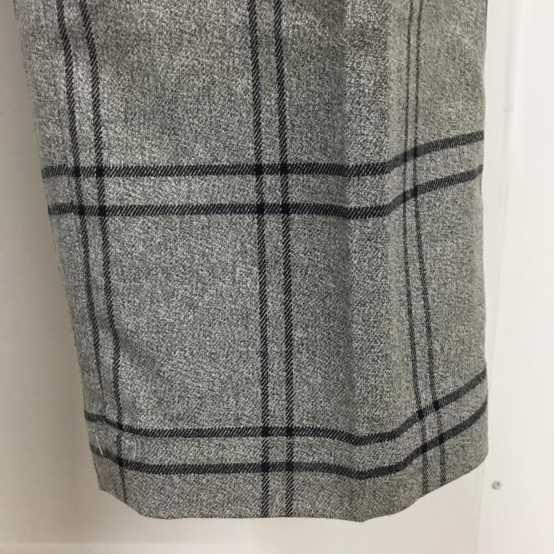 ビーミング バイ ビームス B:MING by BEAMS ボトムス ボトムス 92-24-0212-147 スラックスイージーパンツ S チェック 灰 / グレー / X 黒 / ブラック /  メンズ USED 古着 中古 10102279
