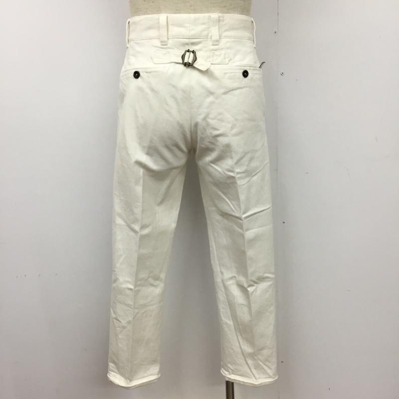 ピーティーゼロウーノ PT01 パンツ チノパン CWHL05BC0FWD BQ14 タックパンツ style05 28 無地 白 / ホワイト /  メンズ USED 古着 中古 10102280